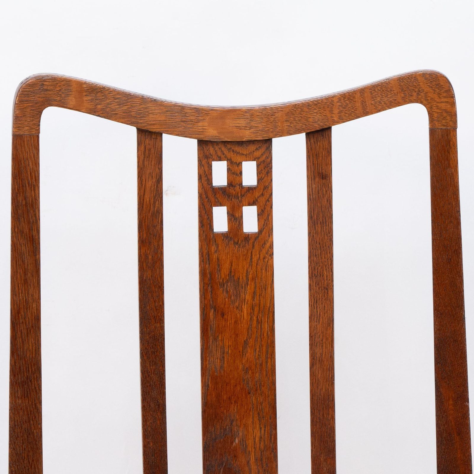 photo for sale Wylie And Lochhead (Attributed). A Pair Of Rush Seated Side Or Bedroom Chairs