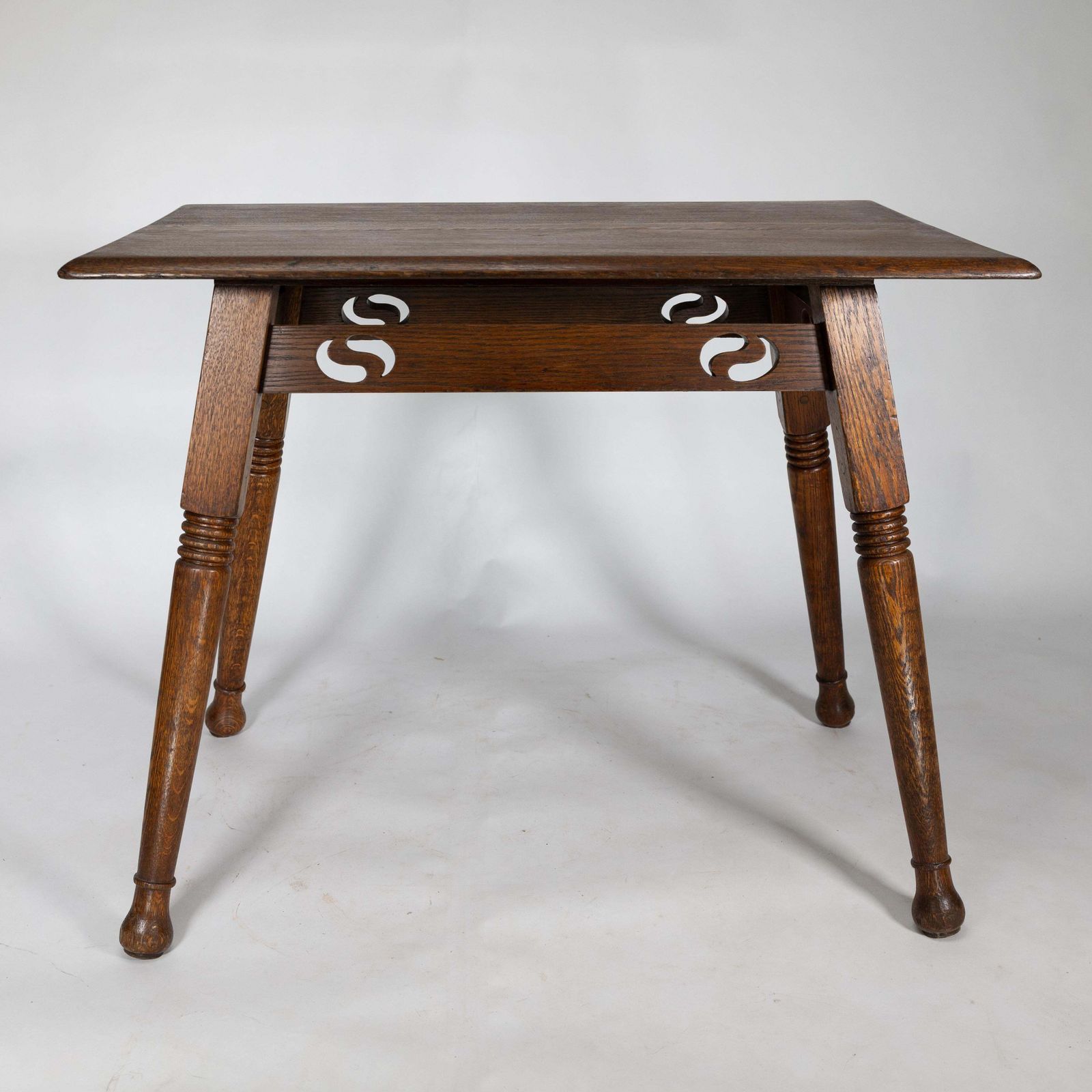 William Birch. A Large Arts And Crafts Oak Side Table photo 2243.0