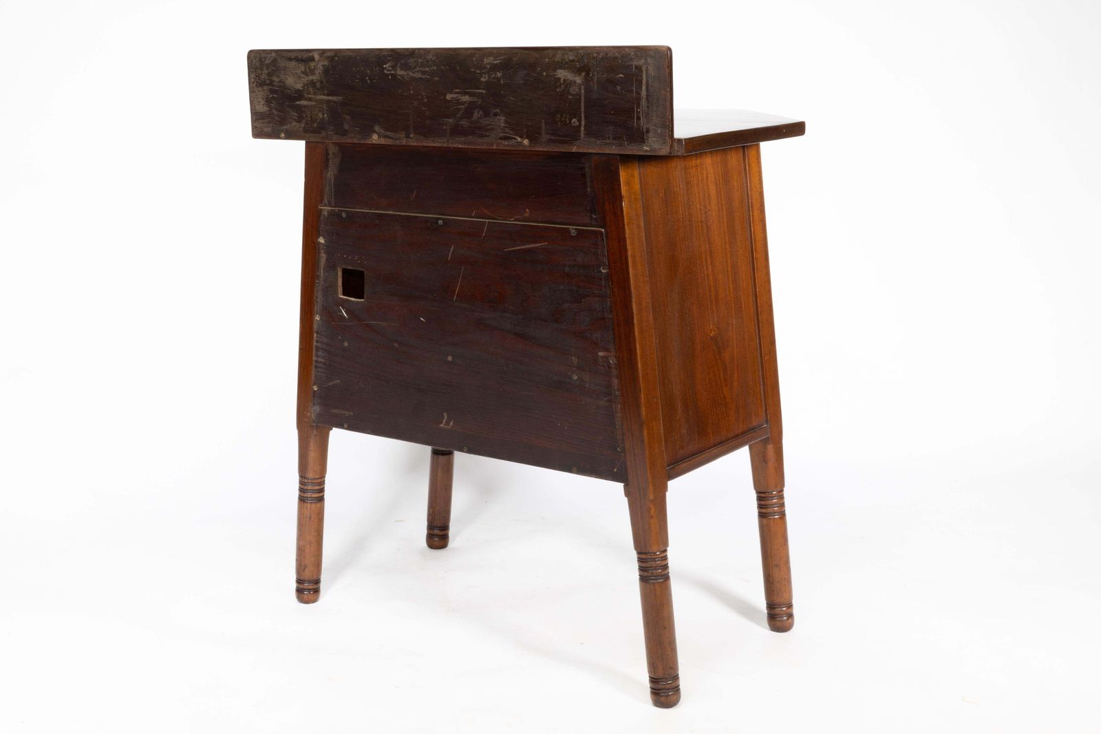 Liberty & Co. An Arts & Crafts Walnut Side Cabinet In The Style Of Morris & Co. photo for sale