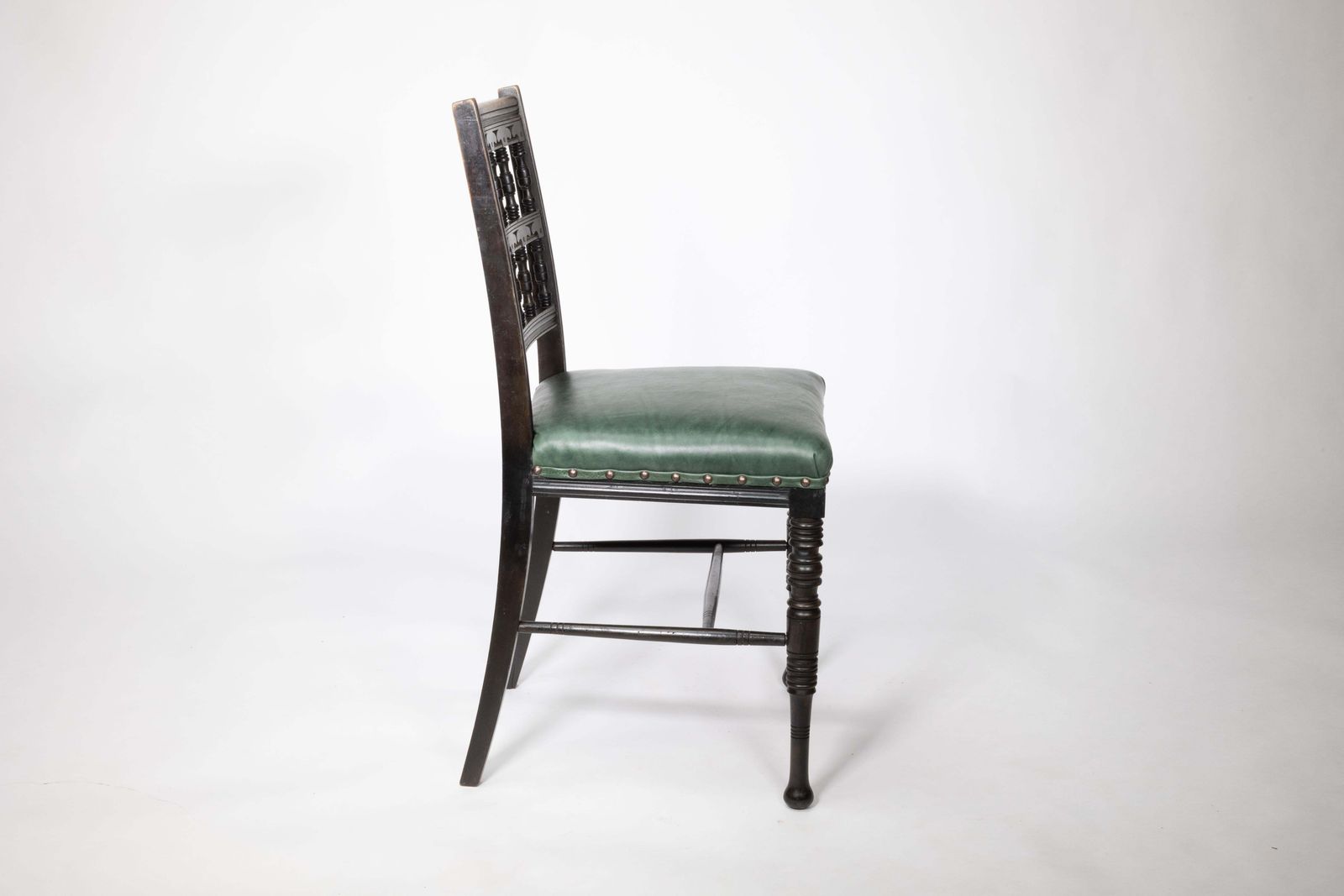 Bruce Talbert Probably For Gillows. An Aesthetic Movement Walnut Side Chair photo for sale