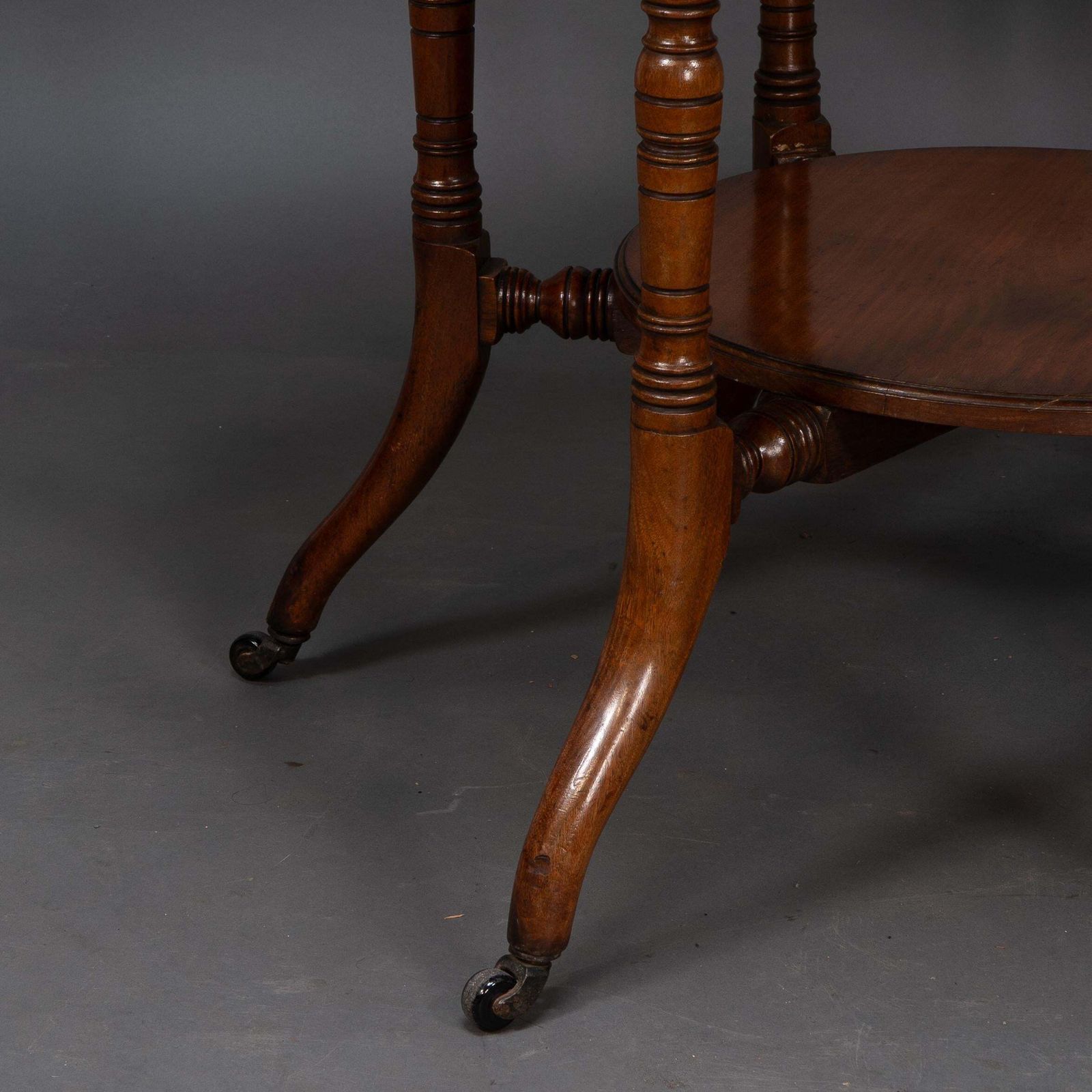12747.0 Collinson & Lock Attributed. An Aesthetic Movement Walnut Octagonal Center Table photo