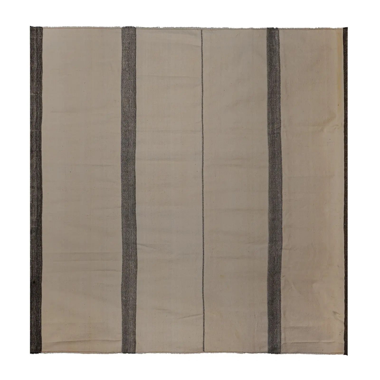 Turkish Organic Hemp Sisal Kilim Rug 10'2'' X10'6''