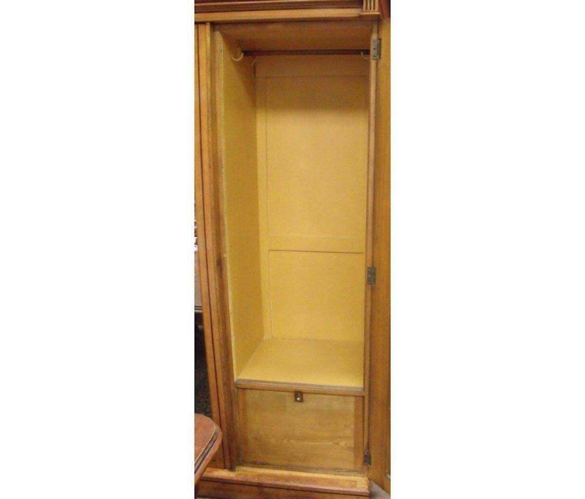 Ogdens Of Manchester, An Aesthetic Movement Wardrobe & Matching Bedside Cabinet. photo 6323.0