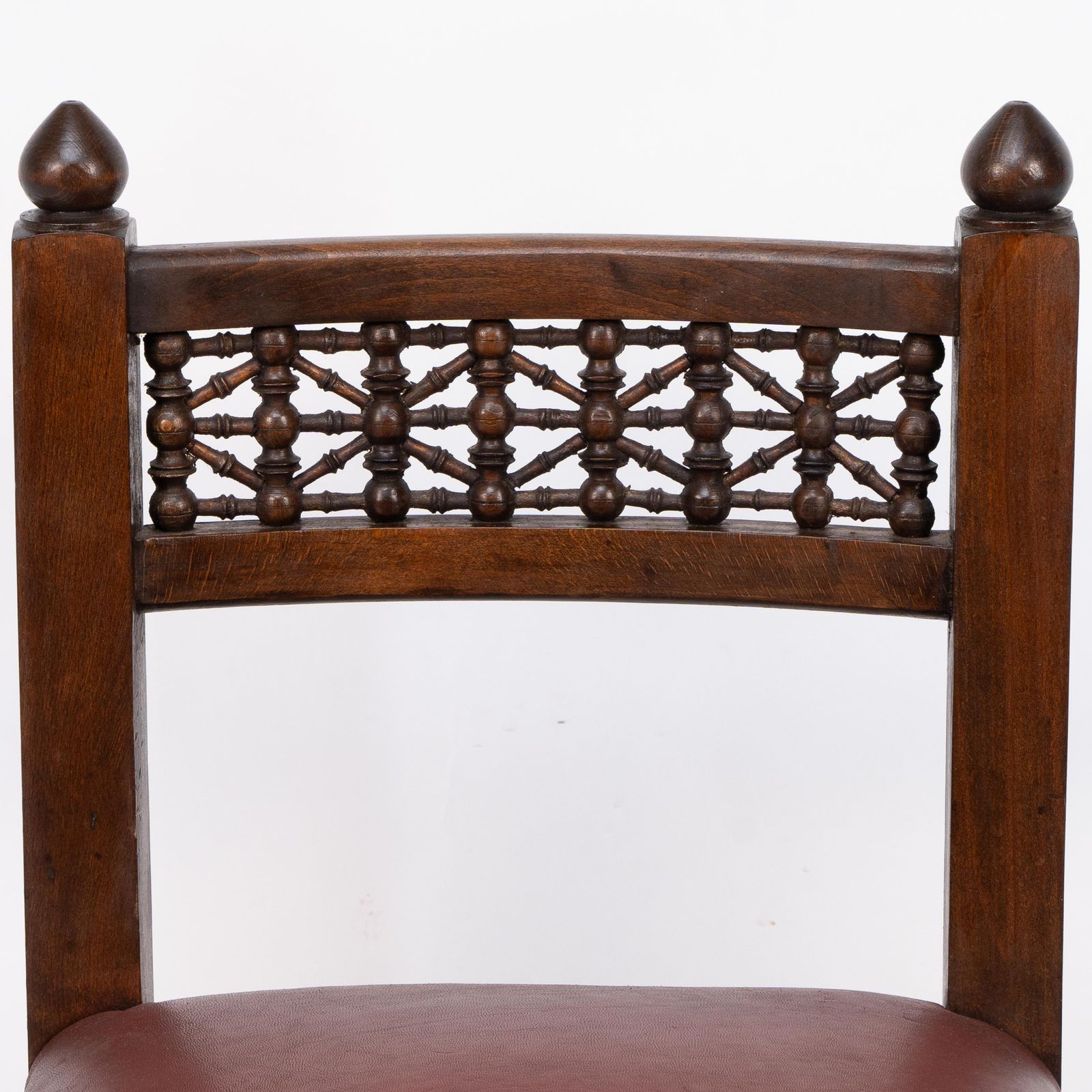 Liberty & Co. Moorish Side Or Childs Chair With Mashrabiya Turned Details photo vinterior