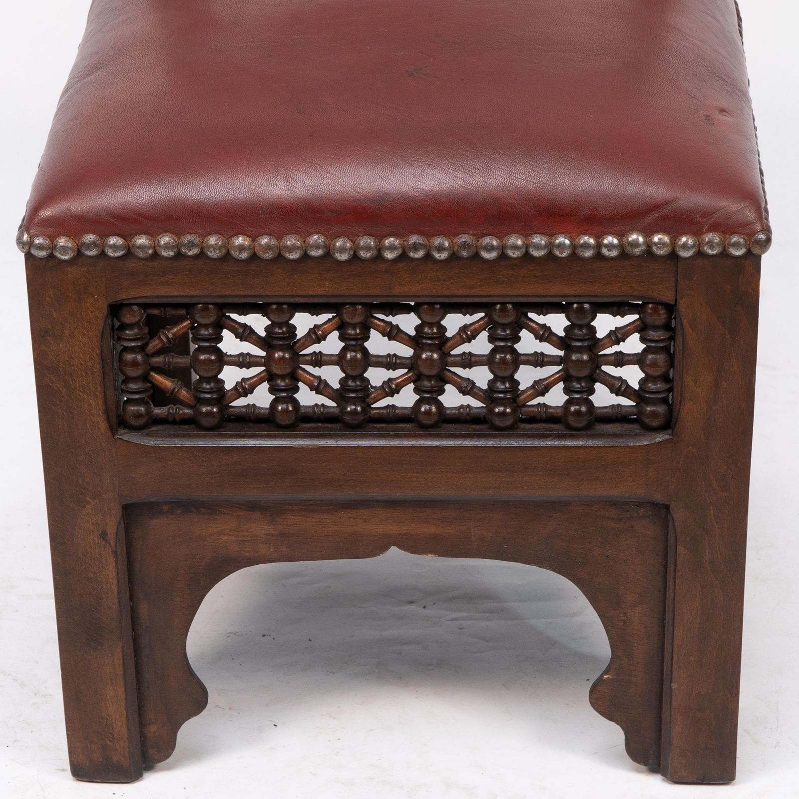 Liberty & Co. Moorish Side Or Childs Chair With Mashrabiya Turned Details photo vintage