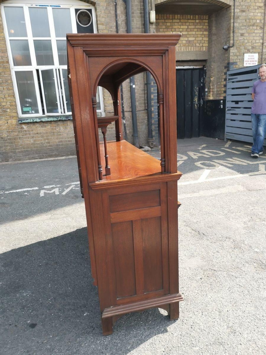 Philip Webb For Morris & Co. A Rare Arts & Crafts Walnut Sideboard Dresser. photo Furniture