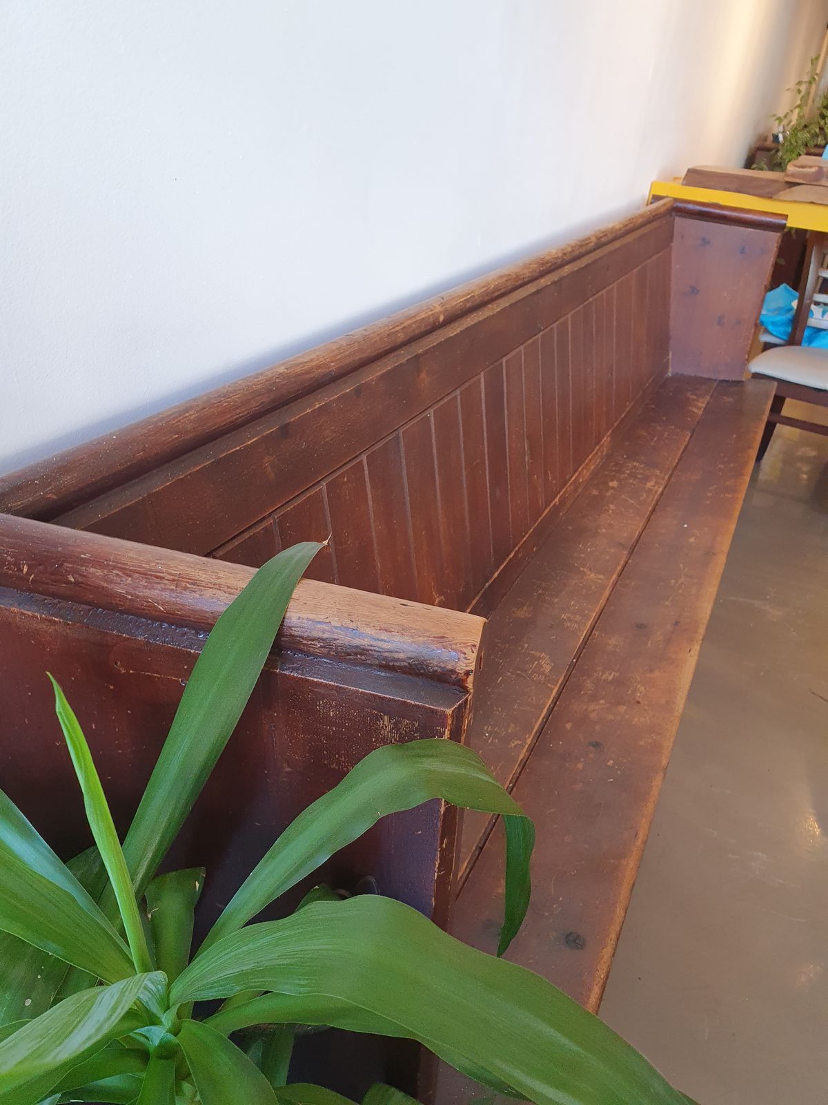 Beautiful Church Pew