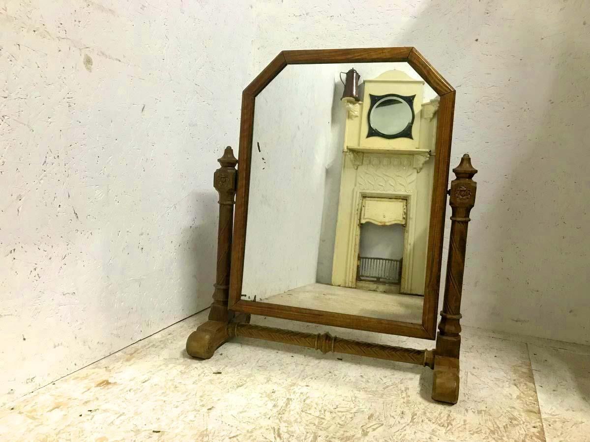 A W N Pugin. Made By John Webb Attr. A Gothic Revival Oak Dressing Table Mirror. photo furniture