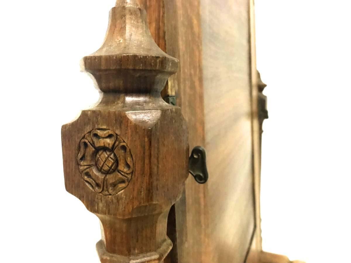 A W N Pugin. Made By John Webb Attr. A Gothic Revival Oak Dressing Table Mirror. photo vintage