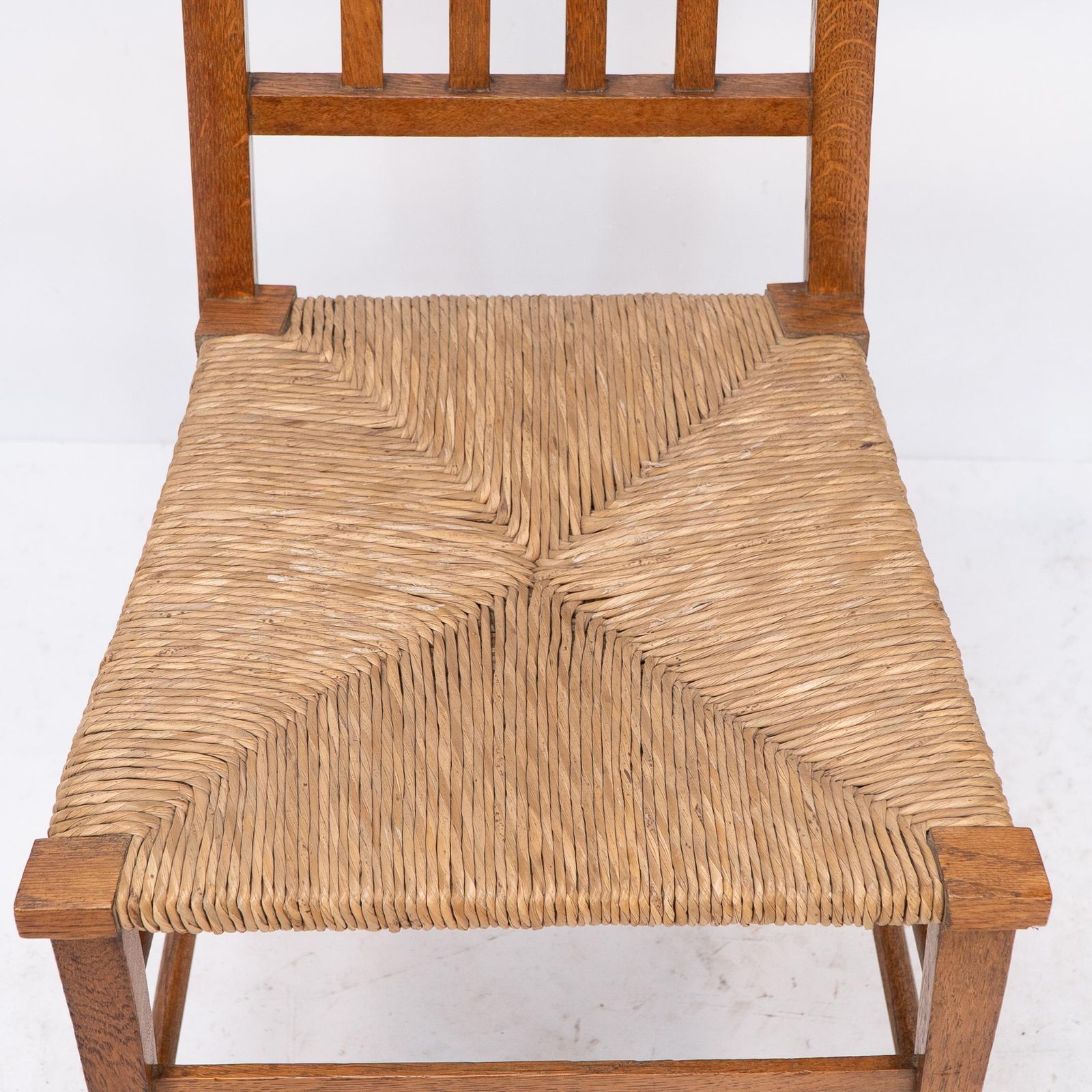 photo for sale E A Taylor Attri For Wylie & Lochhead. A Pair Of Arts & Crafts Side Chairs