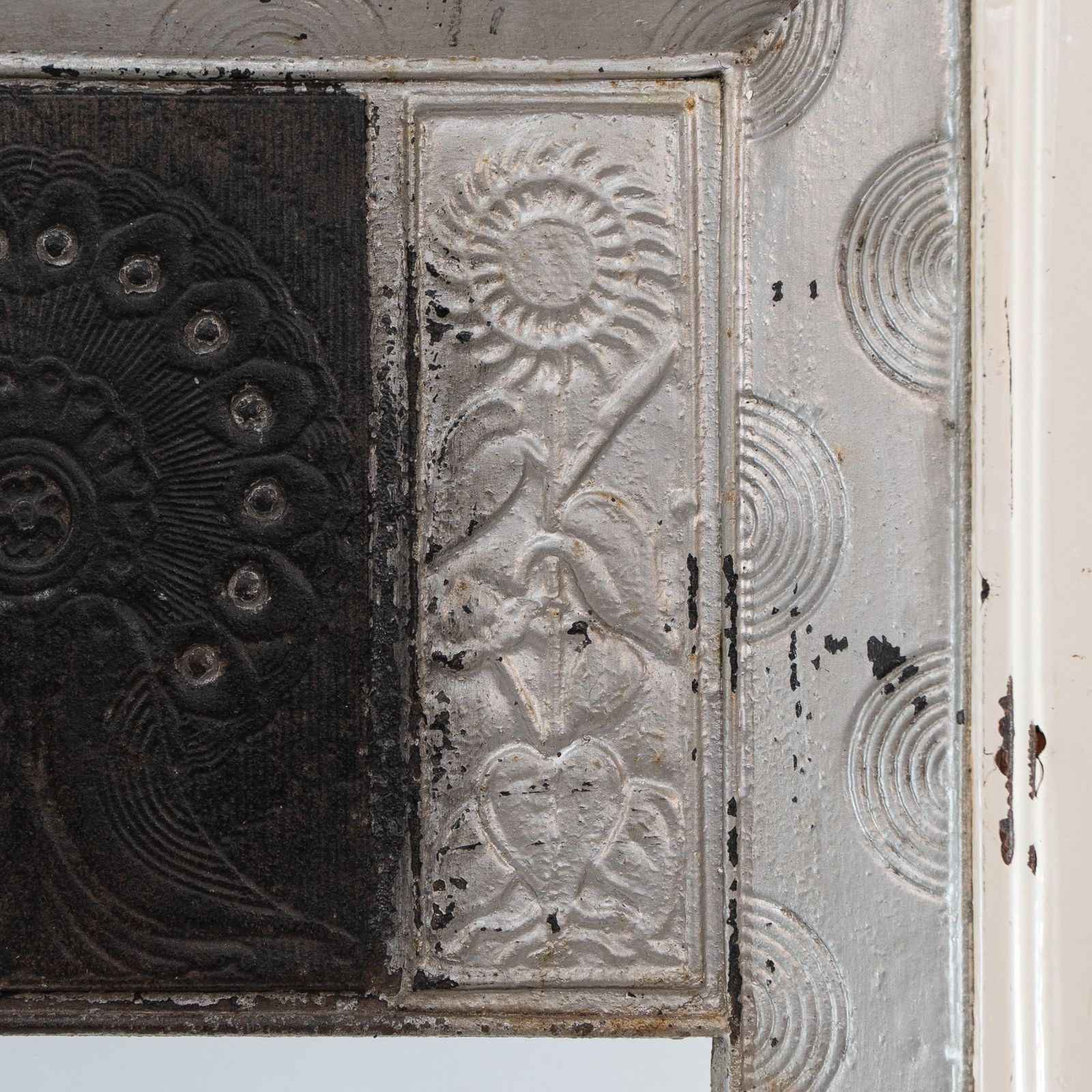 photo vintage Thomas Elsley & Co. An Aesthetic Movement Cast Iron Fireplace Style Of T Jeckyll