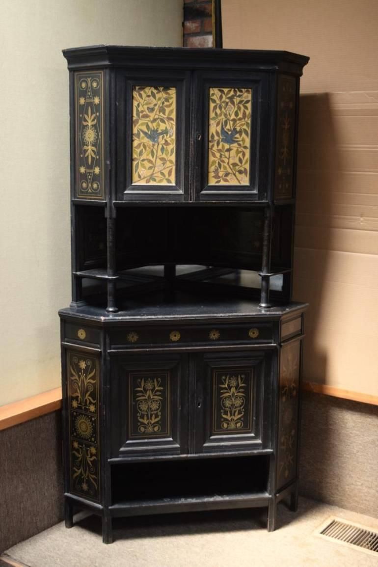 Daniel Cottier A Rare And Early Anglo Japanese Ebonized Tall Chest Of Drawers photo buy
