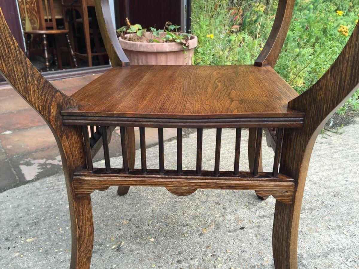 4080.0 E W Godwin, Style Of. A Pair Of Ash Arts & Crafts Anglo Japanese Side Tables. photo