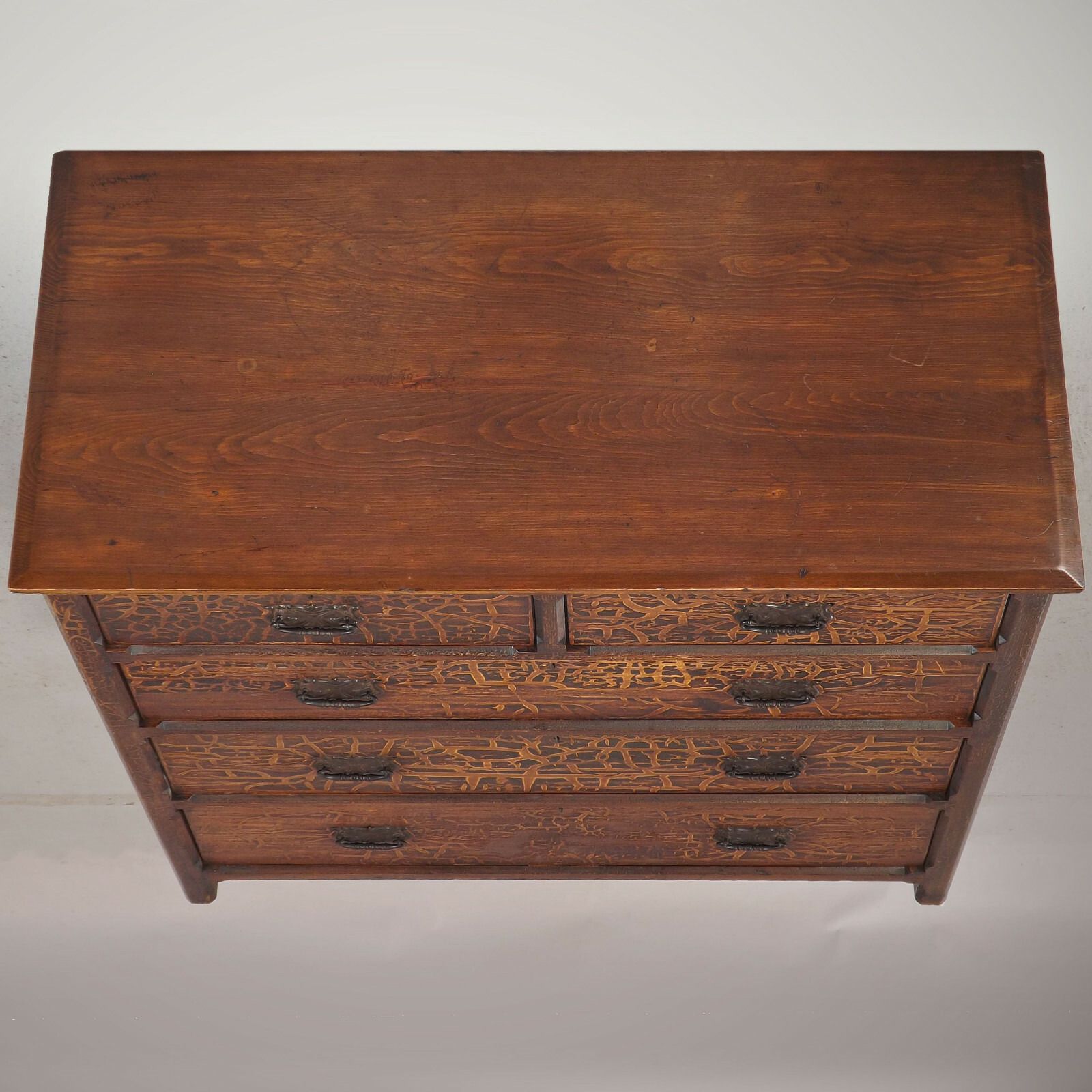 Chest Of Drawers (Delivery Available) Antique Crackled Finish photo Furniture