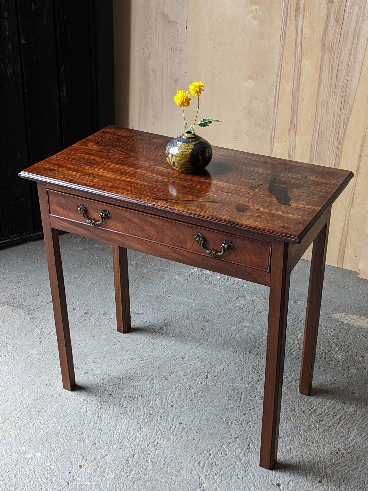 Antique Side Hall Table (Delivery Available) Georgian Mahogany photo furniture