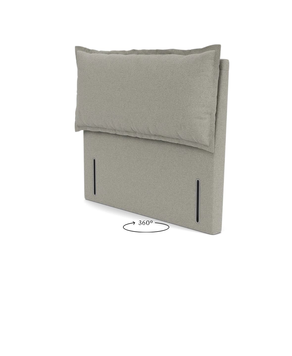 Grey Linen Kingsized Headboard photo 700.0