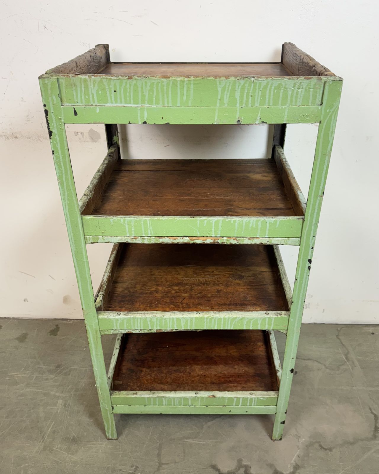 Green Industrial Shelf, 1960s, Iron photo buy
