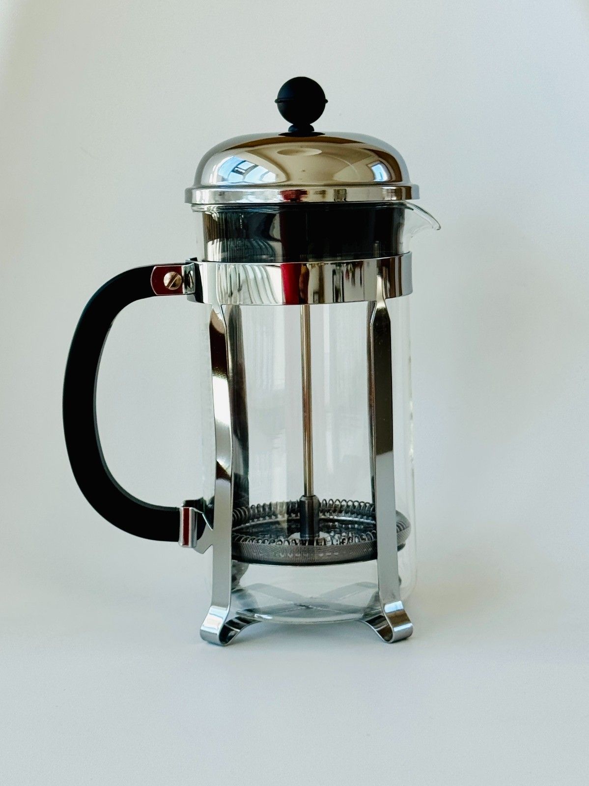 Home Decor New Bodum Chambord 8 Cup Cafetiere, Milk Frother & 2 Latte Cups + Cork Coasters photo