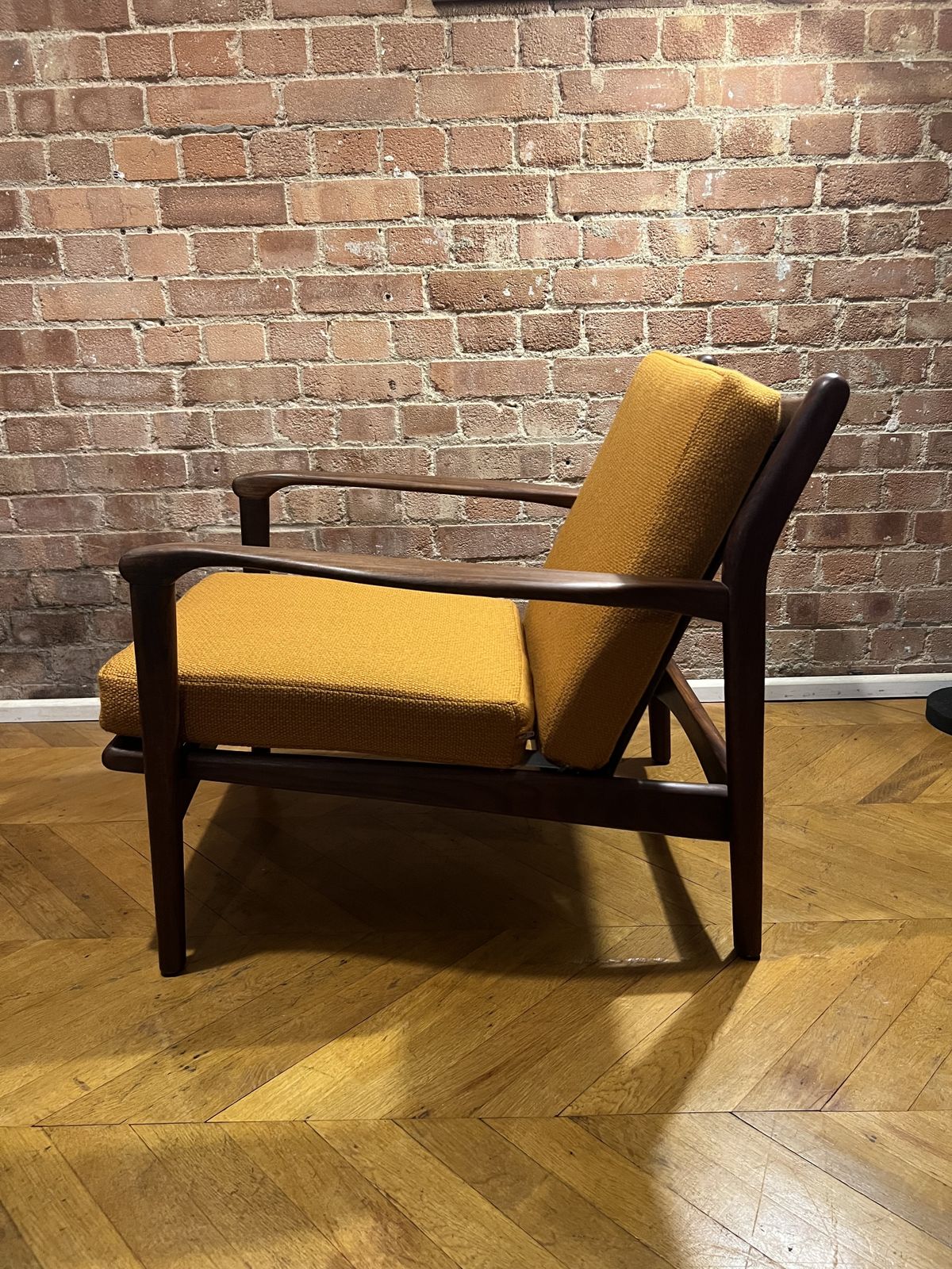 R W Toothill Afromosia Lounge Chair photo furniture