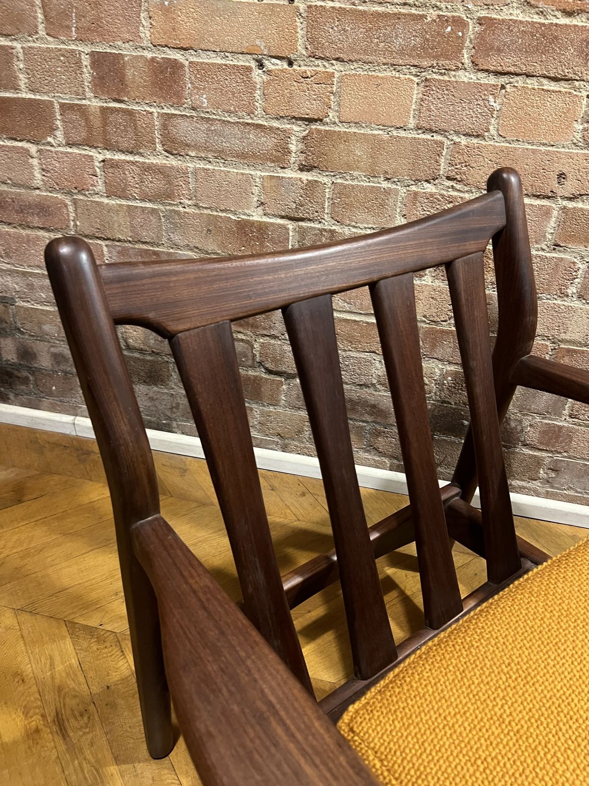 R W Toothill Afromosia Lounge Chair photo Furniture