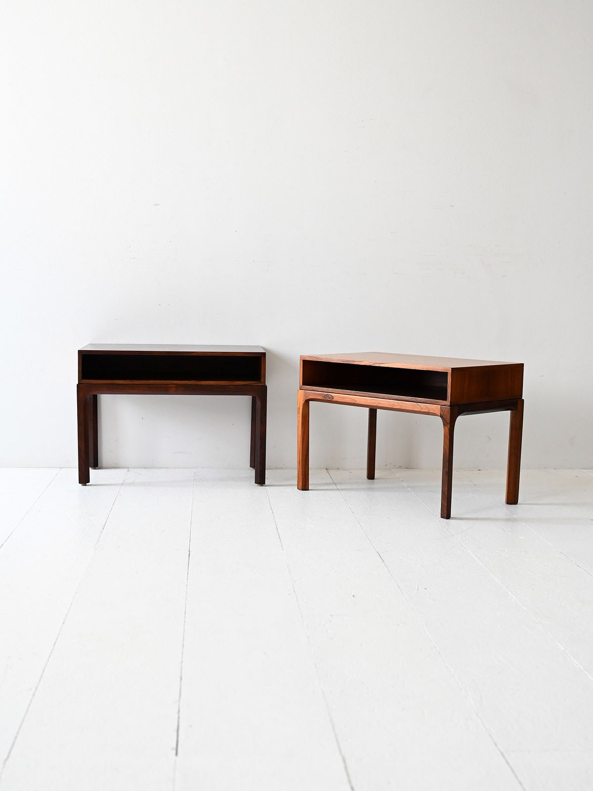 Pair Of Rosewood Bedside Tables By Kai Kristiansen photo furniture