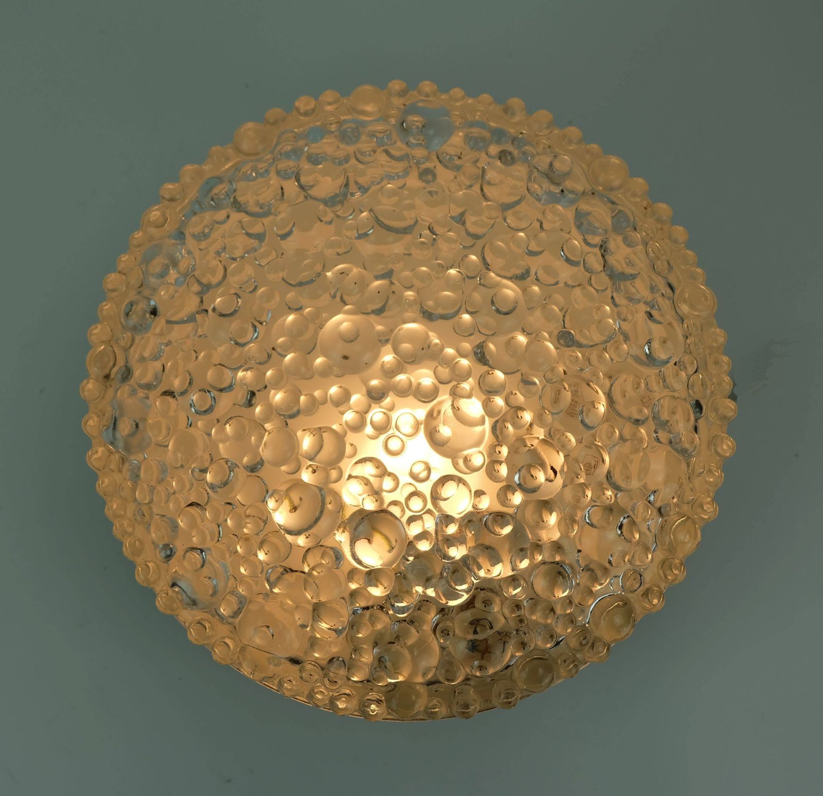 photo for sale No. 1 Of 2   Staff Ceiling Or Wall Light Model A 226 Bubble Glass From The 60s 70s