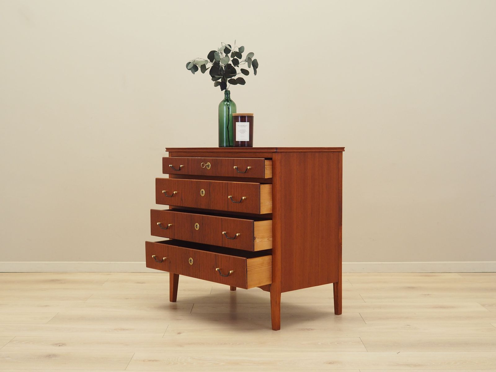 Teak Chest Of Drawers, Danish Design, 1970s, Production: Denmark photo Furniture