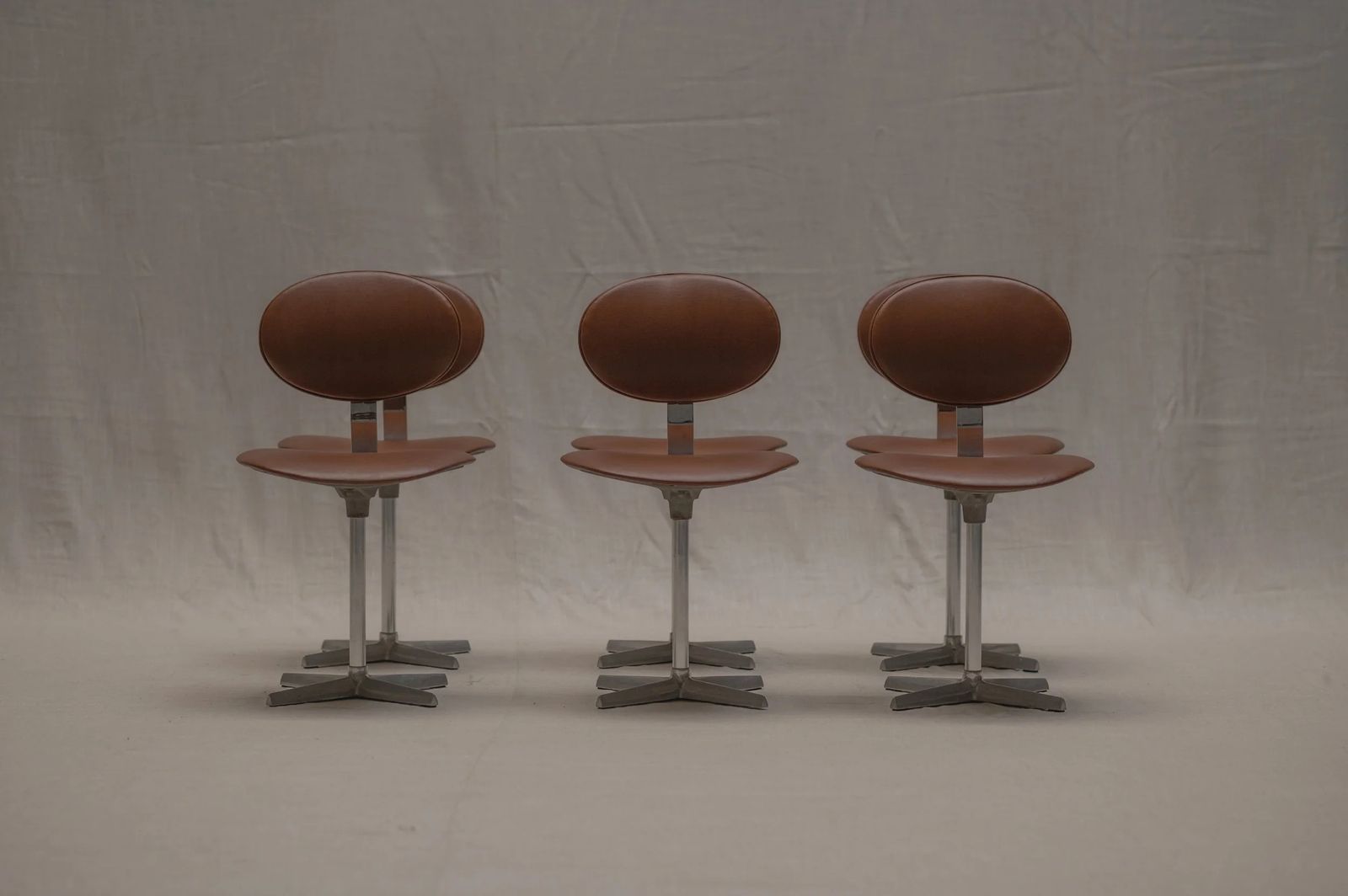 Dining Chair Set By Beaufort   Belgium 1969 photo 2950.0
