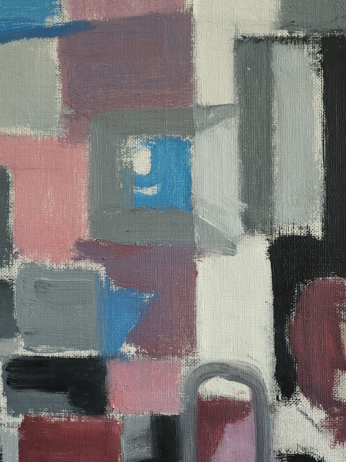photo furniture Cubist Interior With Chair Oil Painting