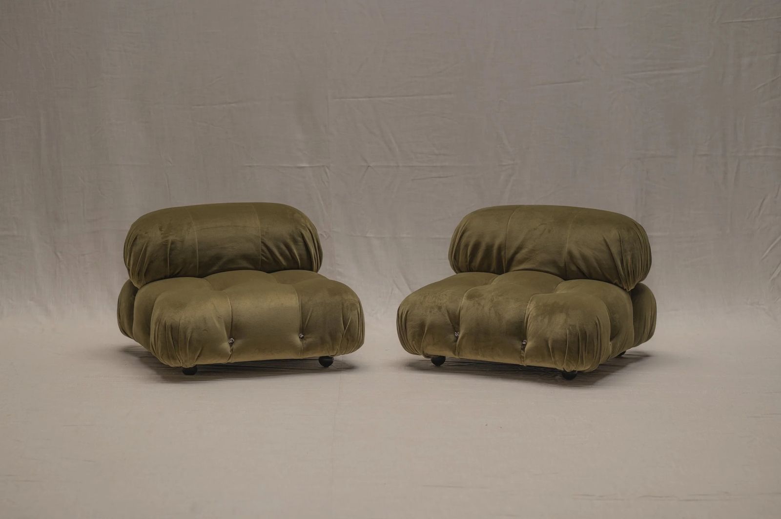 Mario Bellini ‘Camaleonda’ Easy Chair Set For B&B Italia   1970s photo Furniture