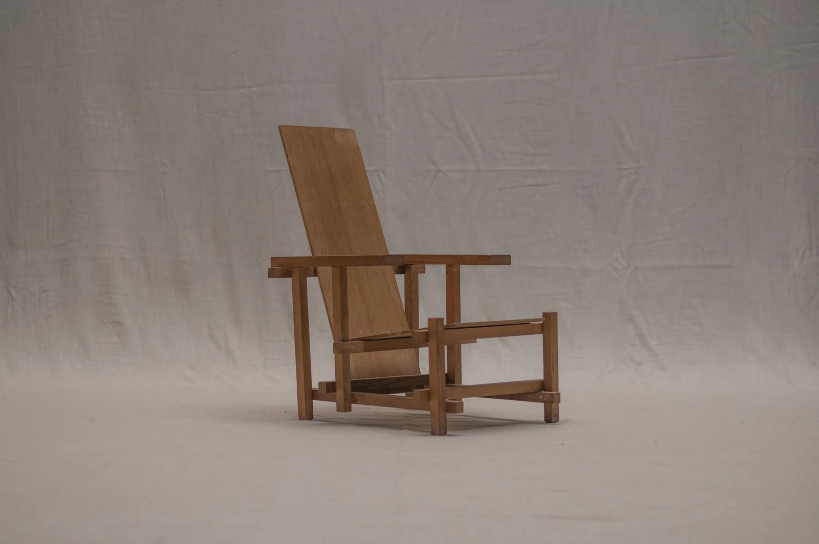 Modernist Armchair In The Manner Of Gerrit Rietveld   C.1960s photo Furniture