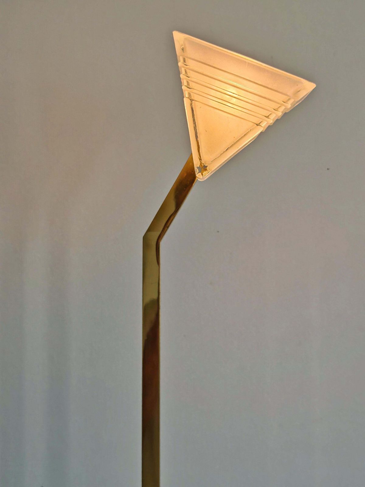 Mid Century Brass Floor Lamp By Peill & Putzler, West Germany 1970s photo vinterior