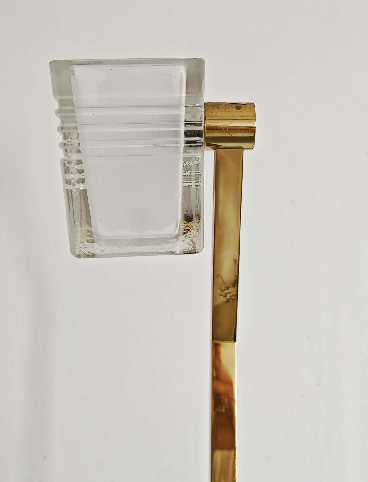 photo for sale Mid Century Brass Floor Lamp By Peill & Putzler, West Germany 1970s