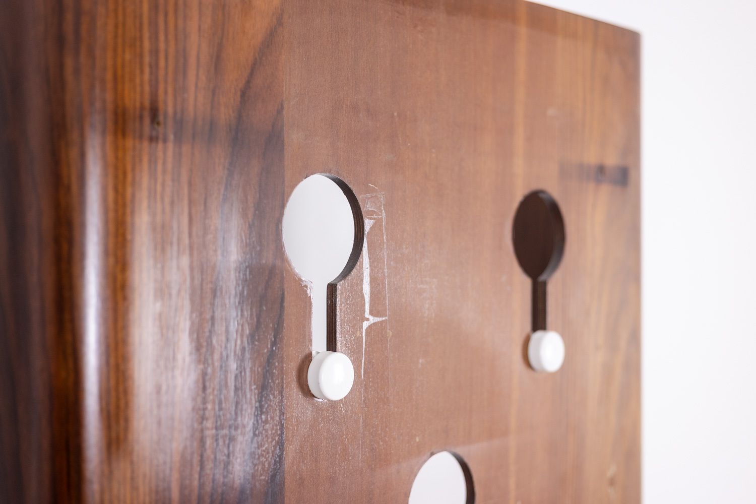 Carlo Di Carli. Coat Rack In Rosewood Veneer. 1960s. photo vinterior