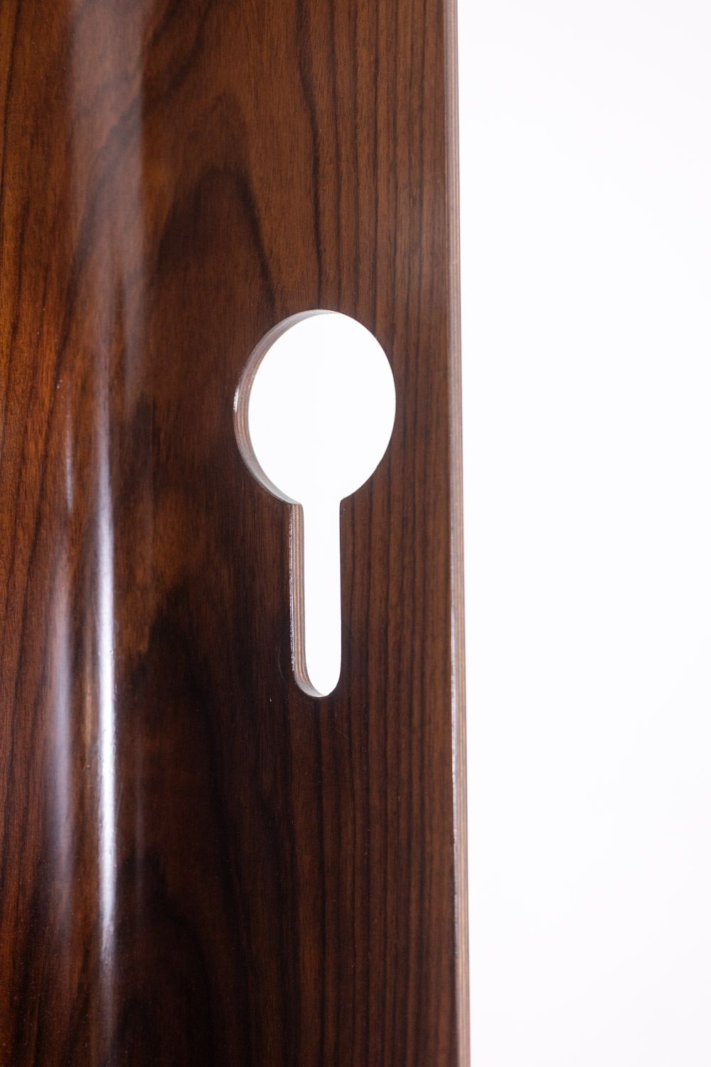 photo for sale Carlo Di Carli. Coat Rack In Rosewood Veneer. 1960s.