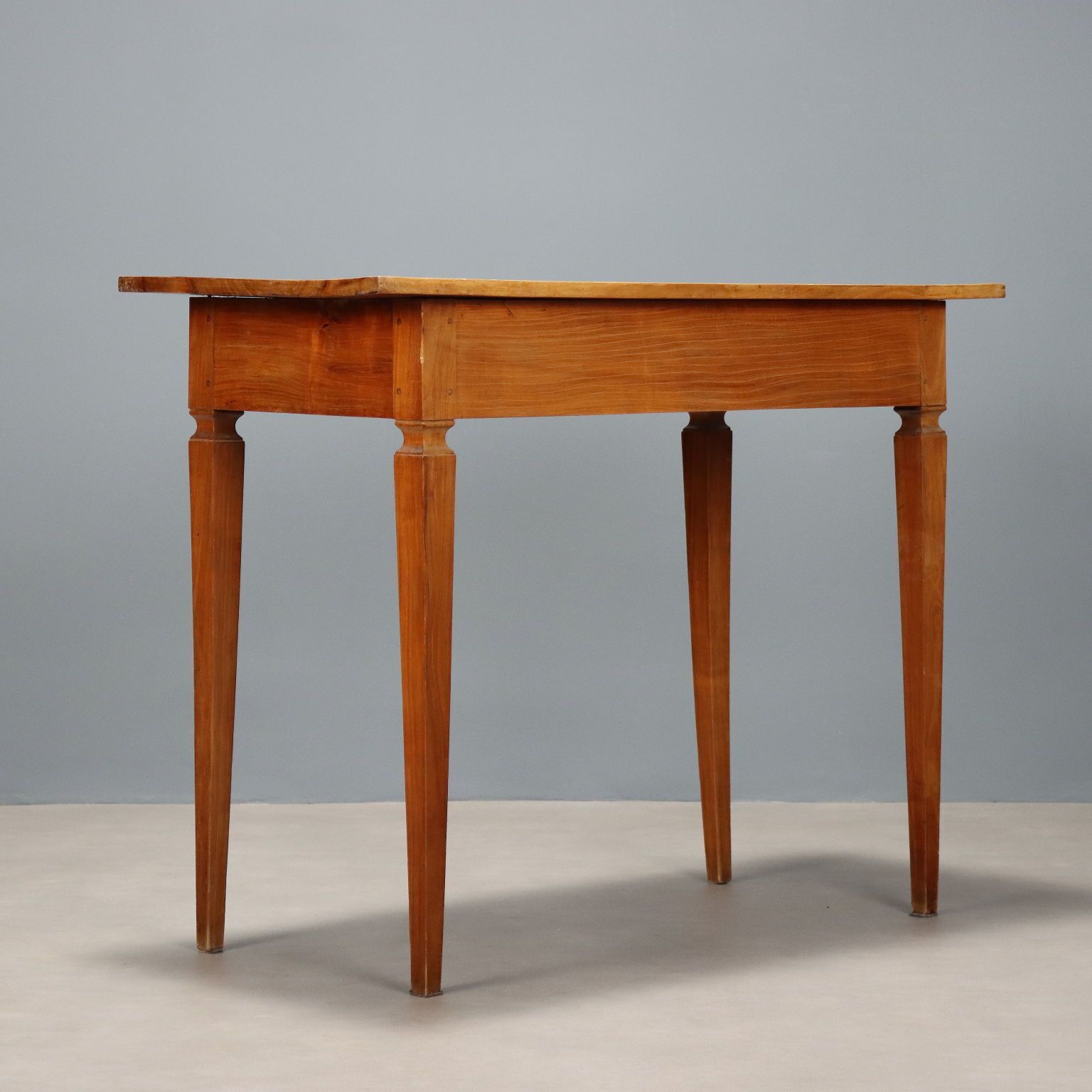 photo furniture Antique Writing Desk Cherrywood With Drawer Italy XVIII Century