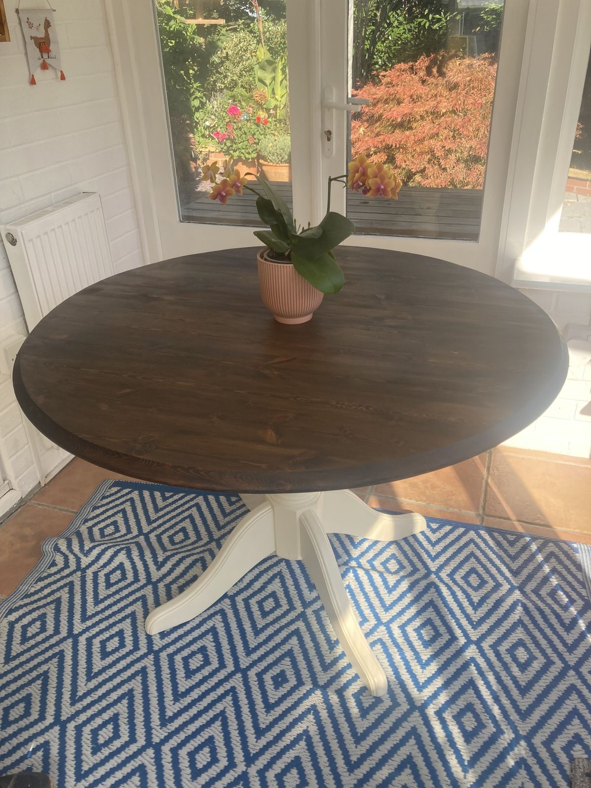 Reclaimed Mid Century Dining/Garden Table photo furniture