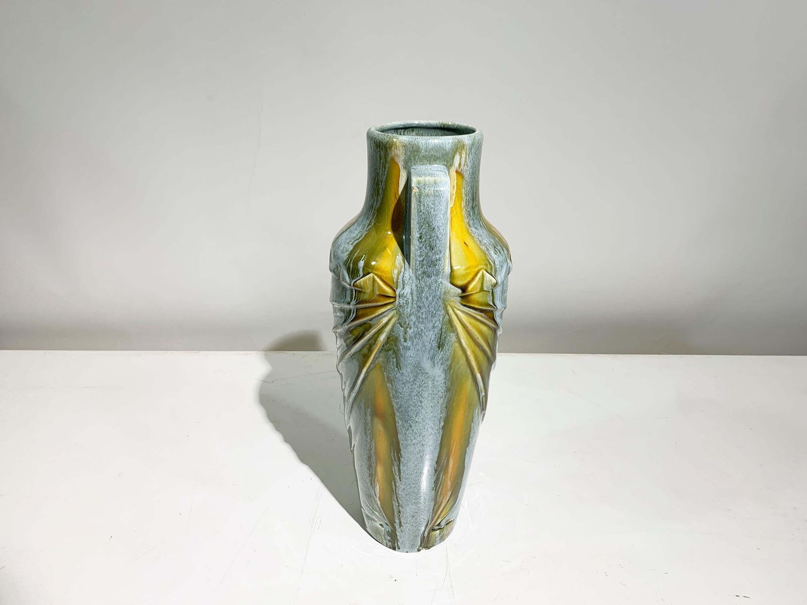 Mid 20th Century Amphora Ceramic Vase, Numbered 308, France, Circa 1950's photo for sale