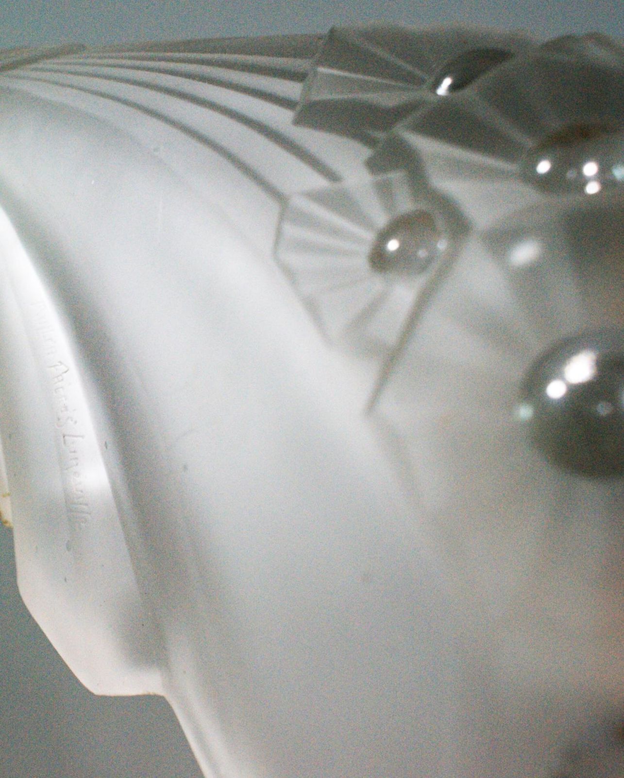 Gorgeous French Art Deco Chandelier Signed By Muller Frères Luneville photo buy