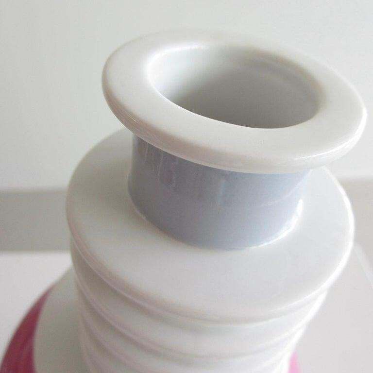 Nilo Vase, Designed By Ettore Sottsass In 1983 For The Collection Memphis Milano photo for sale