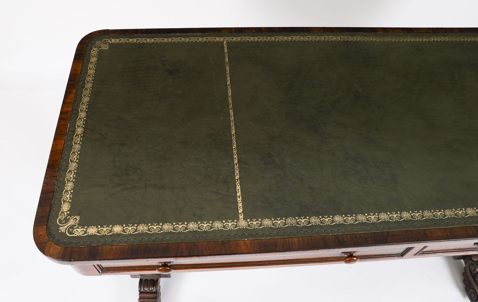Regency Gonçalo Alves Library Writing Desk C1820 19th C photo 2400.0