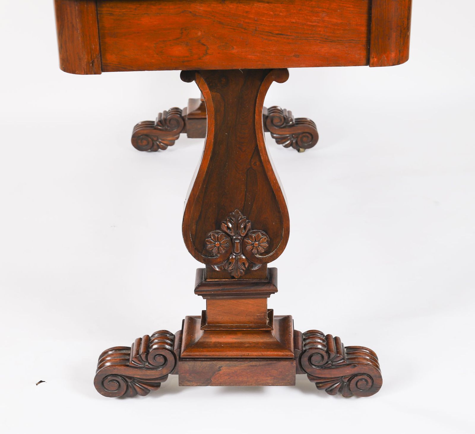 photo vintage Regency Gonçalo Alves Library Writing Desk C1820 19th C