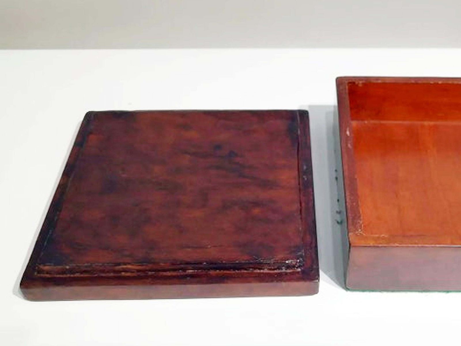 French Art Deco Wood Box, Circa 1930 photo vinterior