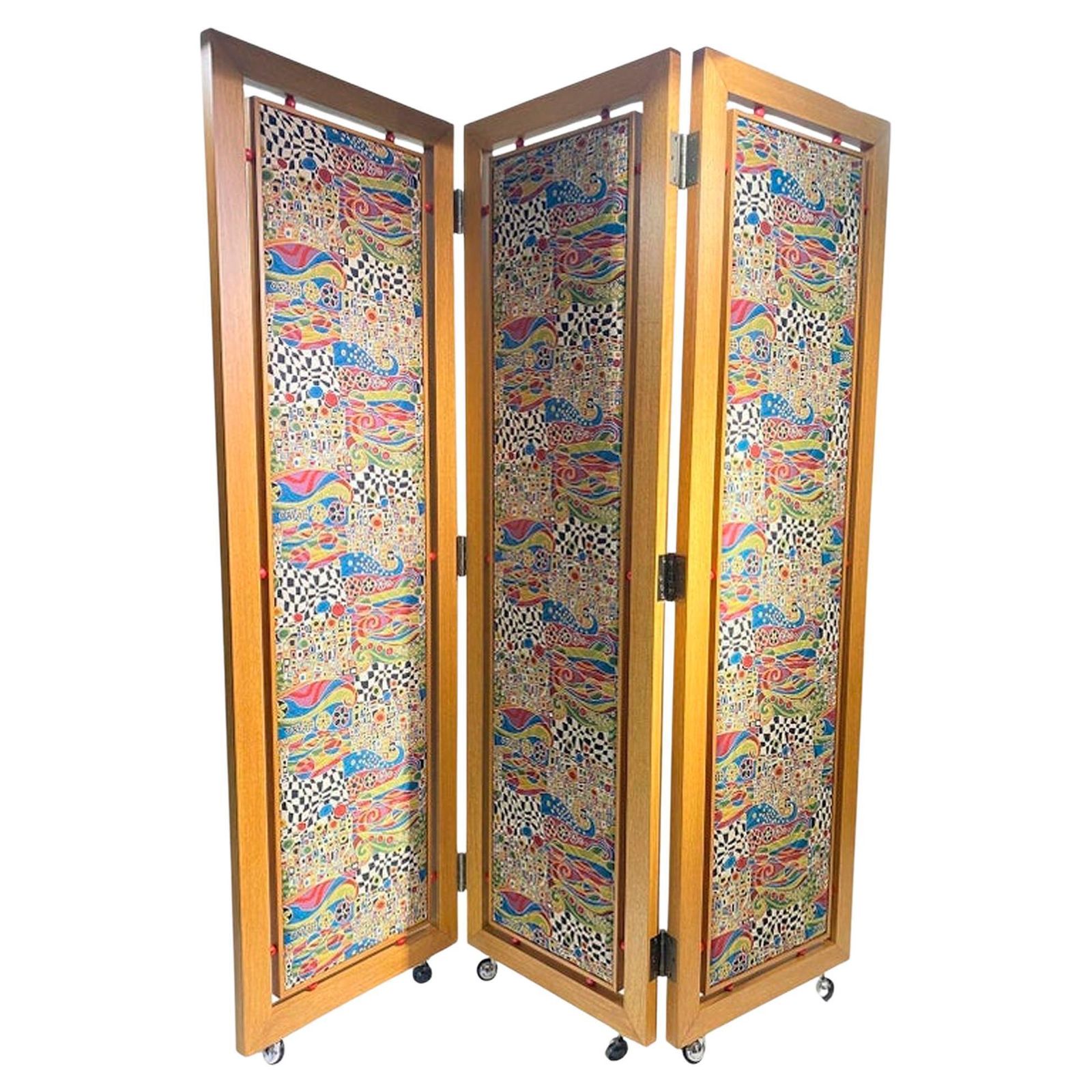 Original Beautiful "Paravent" Design In The Style Of Gustav Klimt