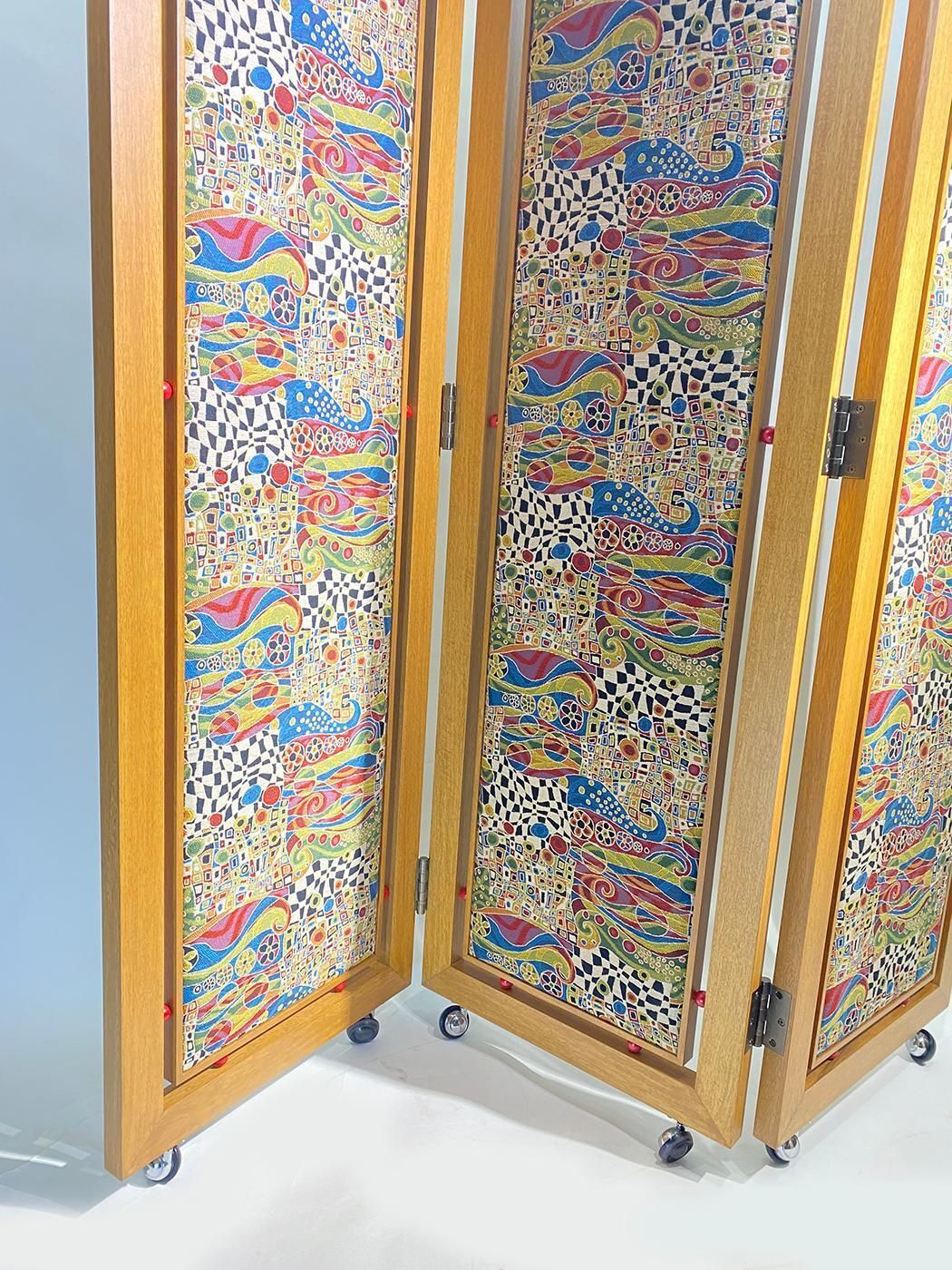 Original Beautiful "Paravent" Design In The Style Of Gustav Klimt photo furniture