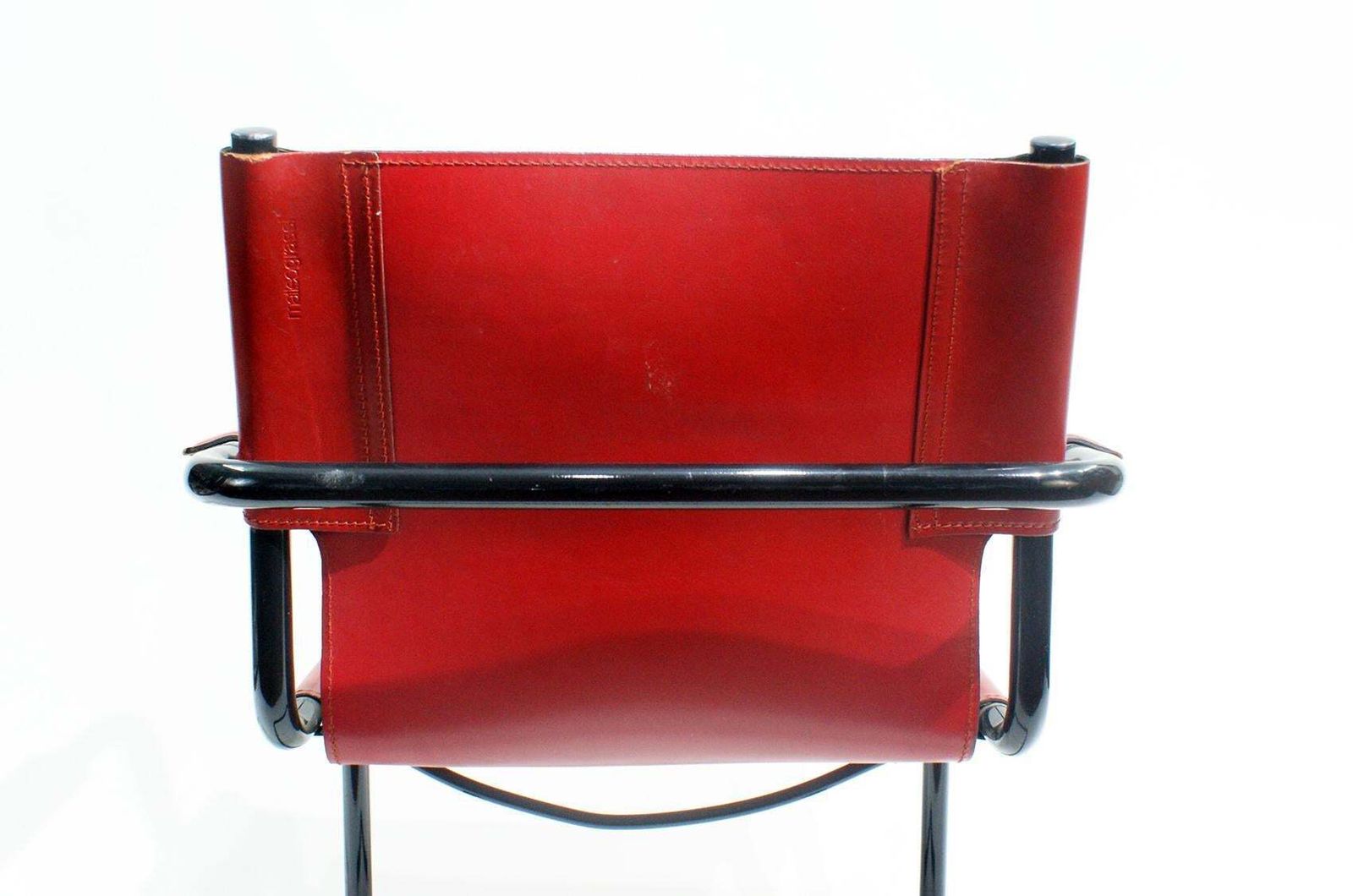 Pair Of Cantilever Visitor Side Chairs, Signed Matteo Grassi, Italy, 1970s photo buy