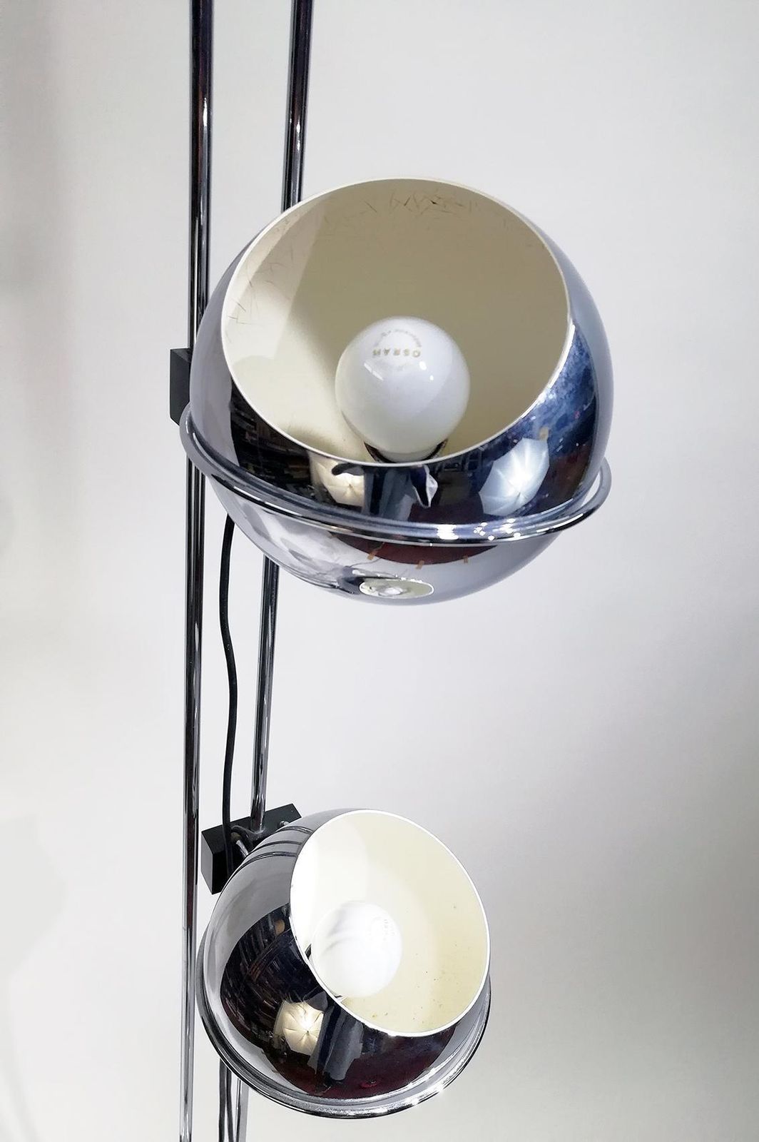 “Goffredo Reggiani” Eyeball Triple Light Floor Lamp, Circa 1970 photo buy