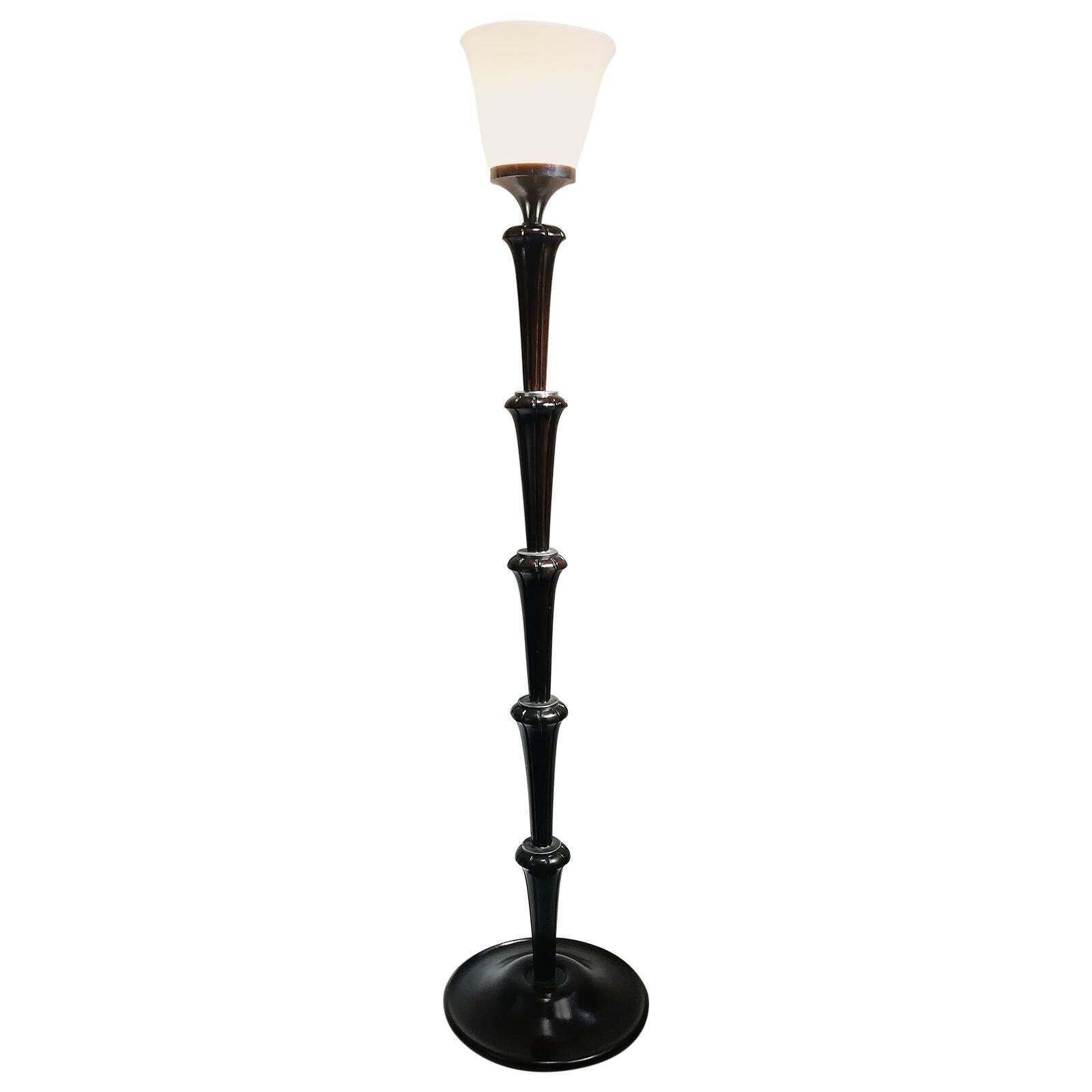 Mazda Art Deco Floor Lamp, Circa 1930