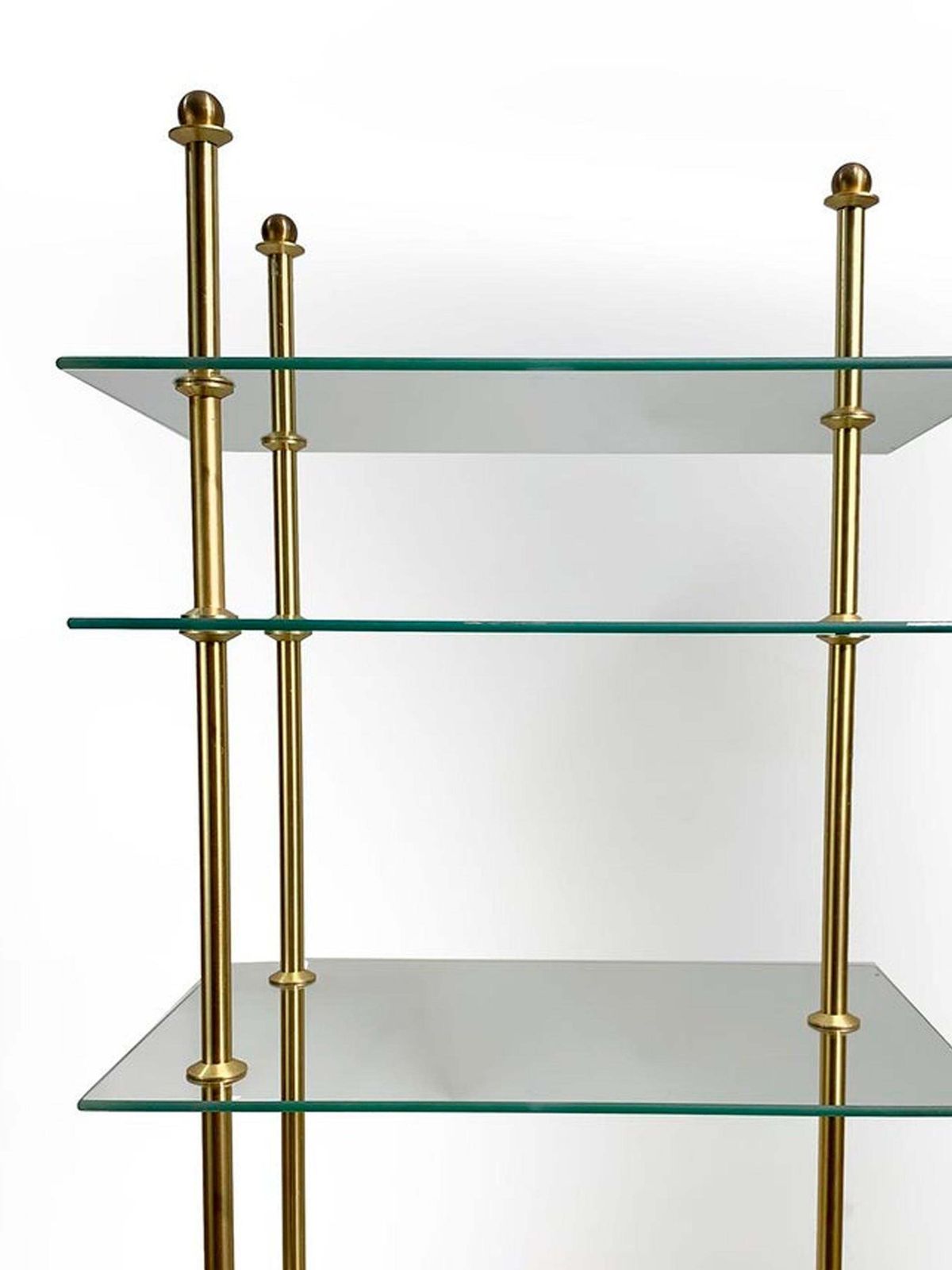 20th Century Art Deco Glass Display Shelves, Italy, Circa 1950s photo buy