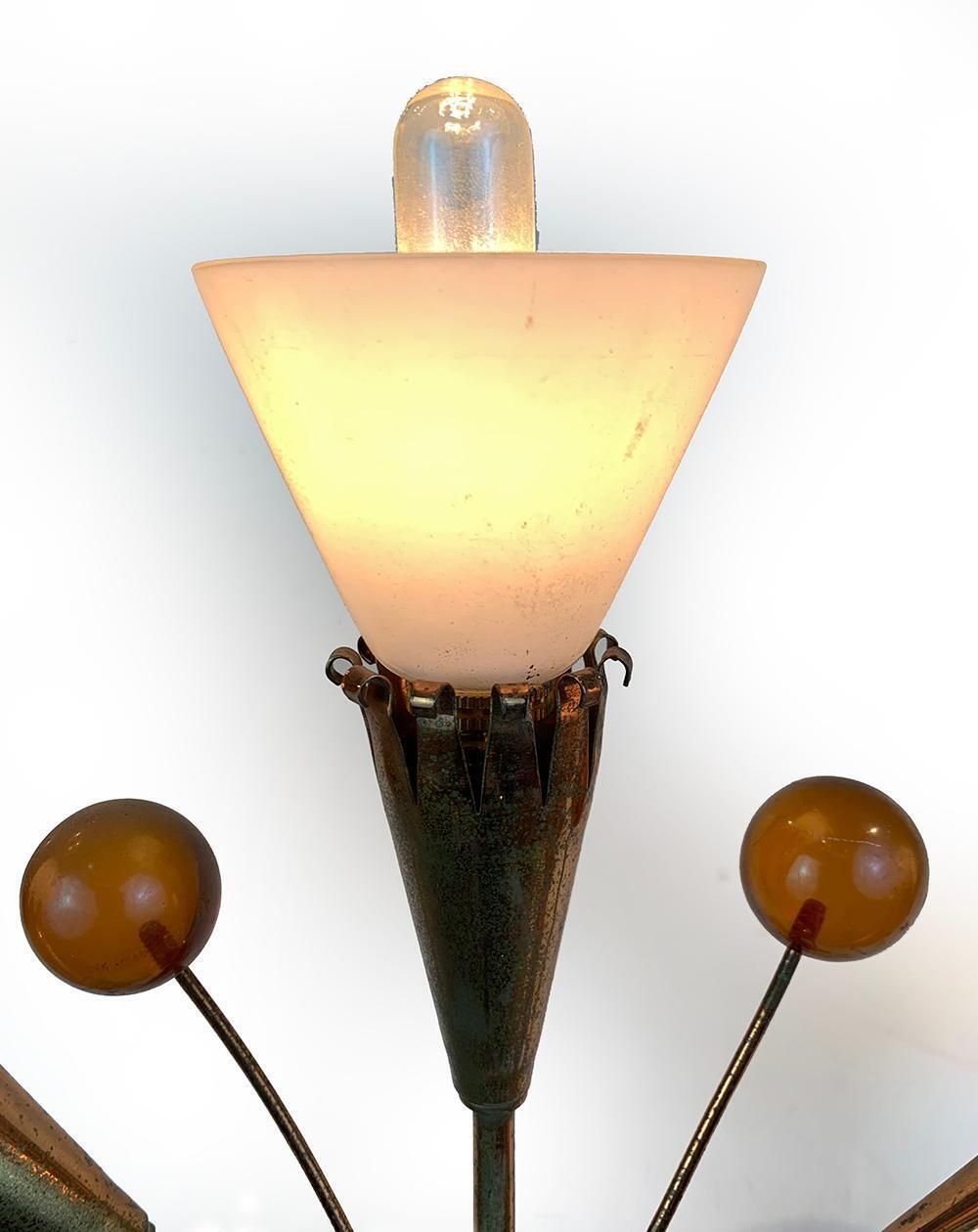 Set Of Beautiful Mid Century Modern Stilnovo Style Sconces, Circa 1960 photo vintage